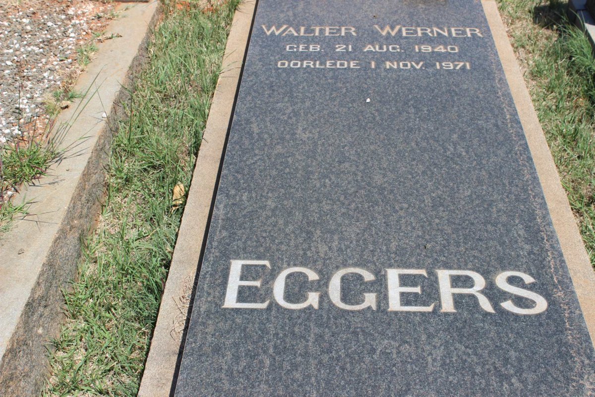 EGGERS Walter Werner 1940-1971