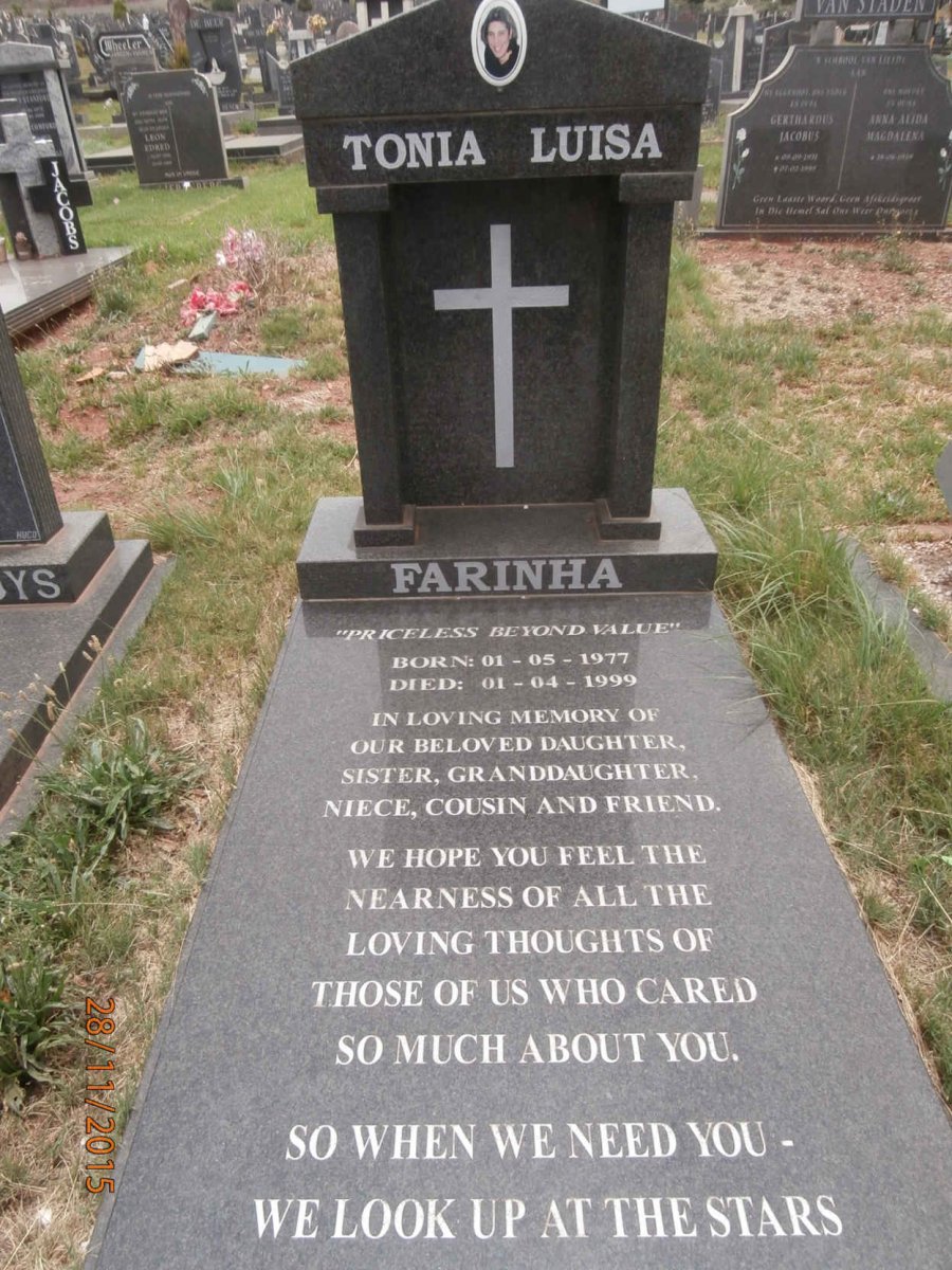 FARINHA Tonia Luisa 1977-1999