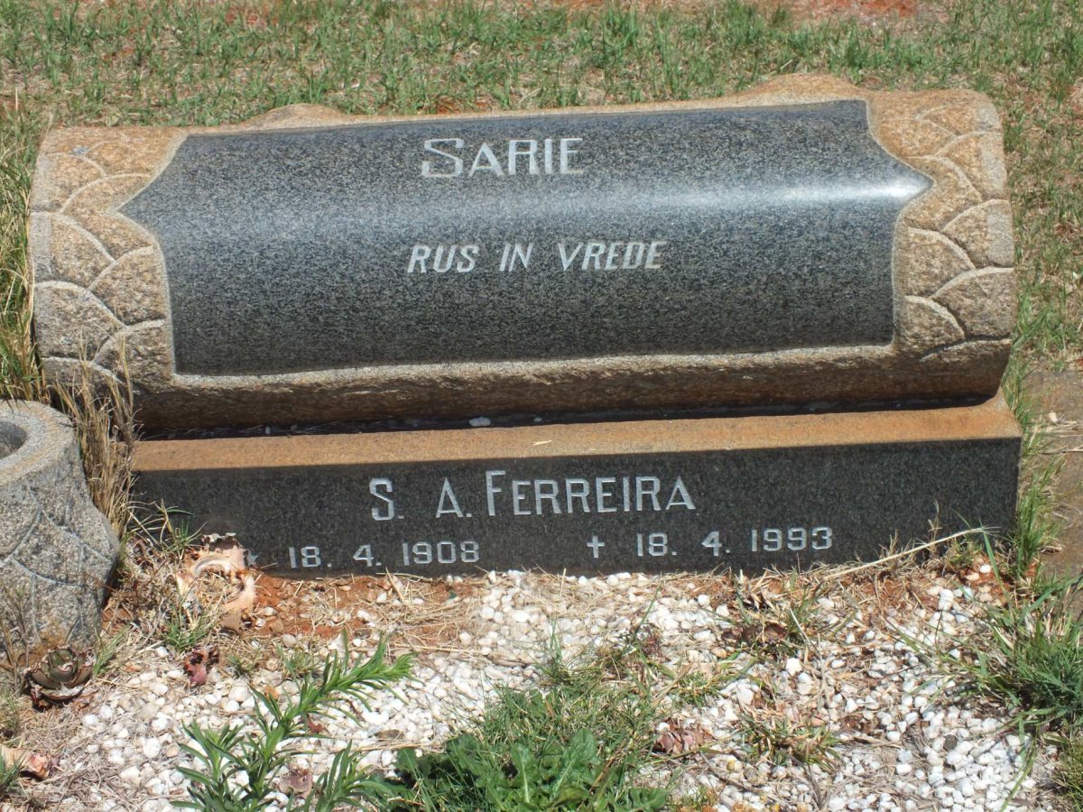 FERREIRA I.P. 1905-1968 &amp; S.A. 1908-1993 _2