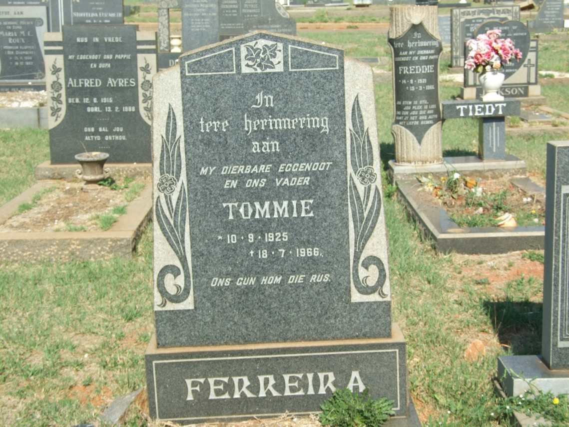 FERREIRA A. 1925-1966