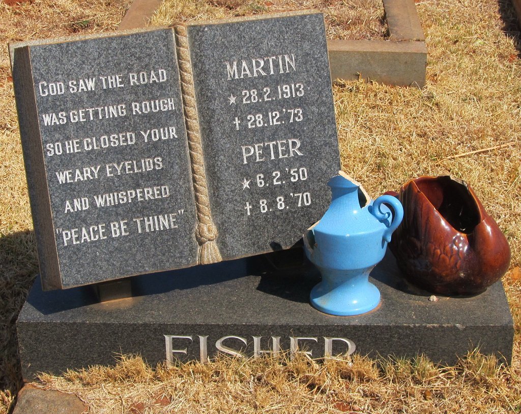 FISHER Martin 1913-1973 :: FISHER Peter 1950-1970