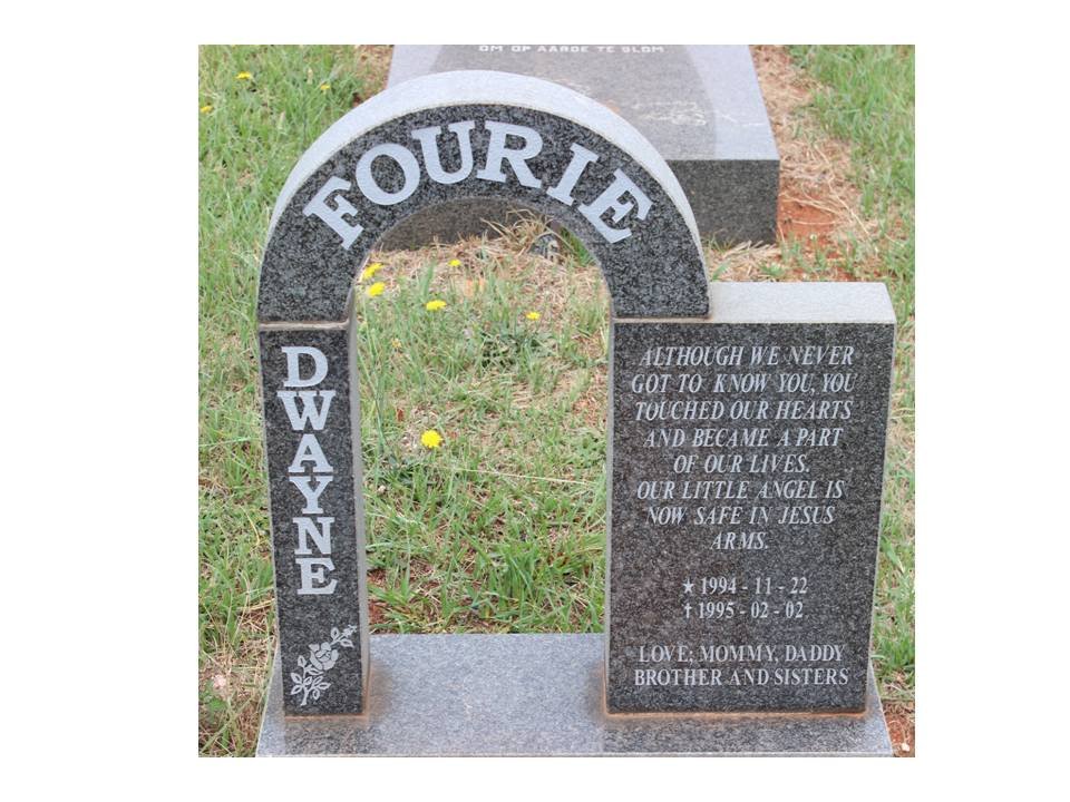 FOURIE Dwayne 1994-1995