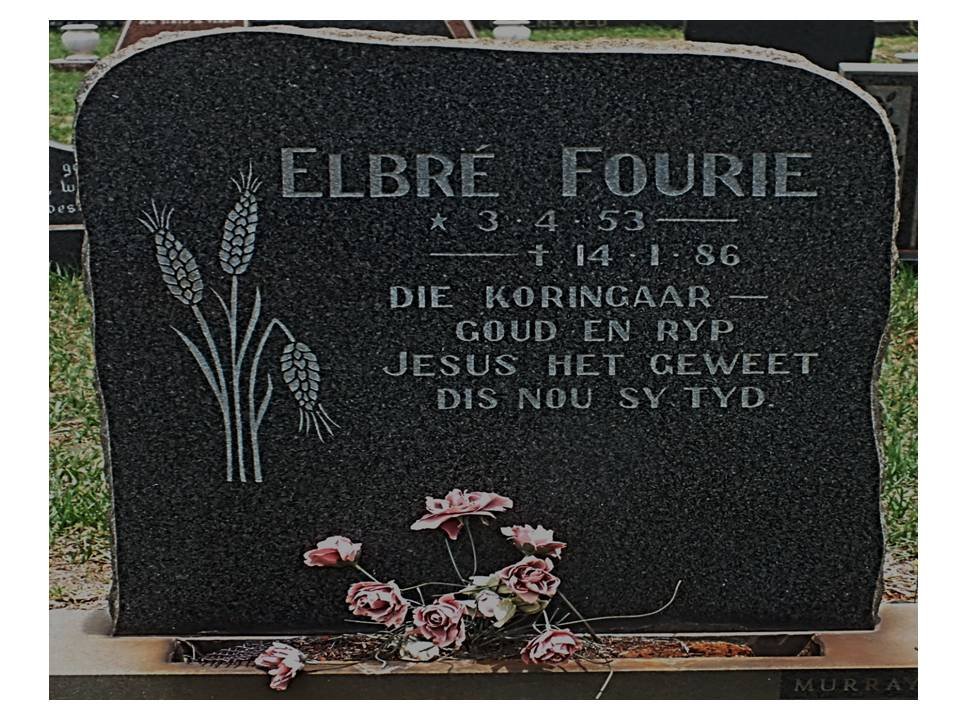 FOURIE Elbre 1953-1986