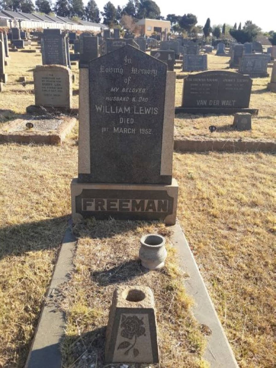 FREEMAN William Lewis -1952