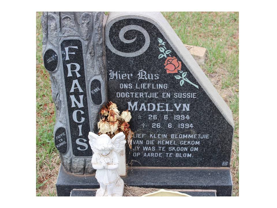 FRANCIS Madelyn 1994-1994
