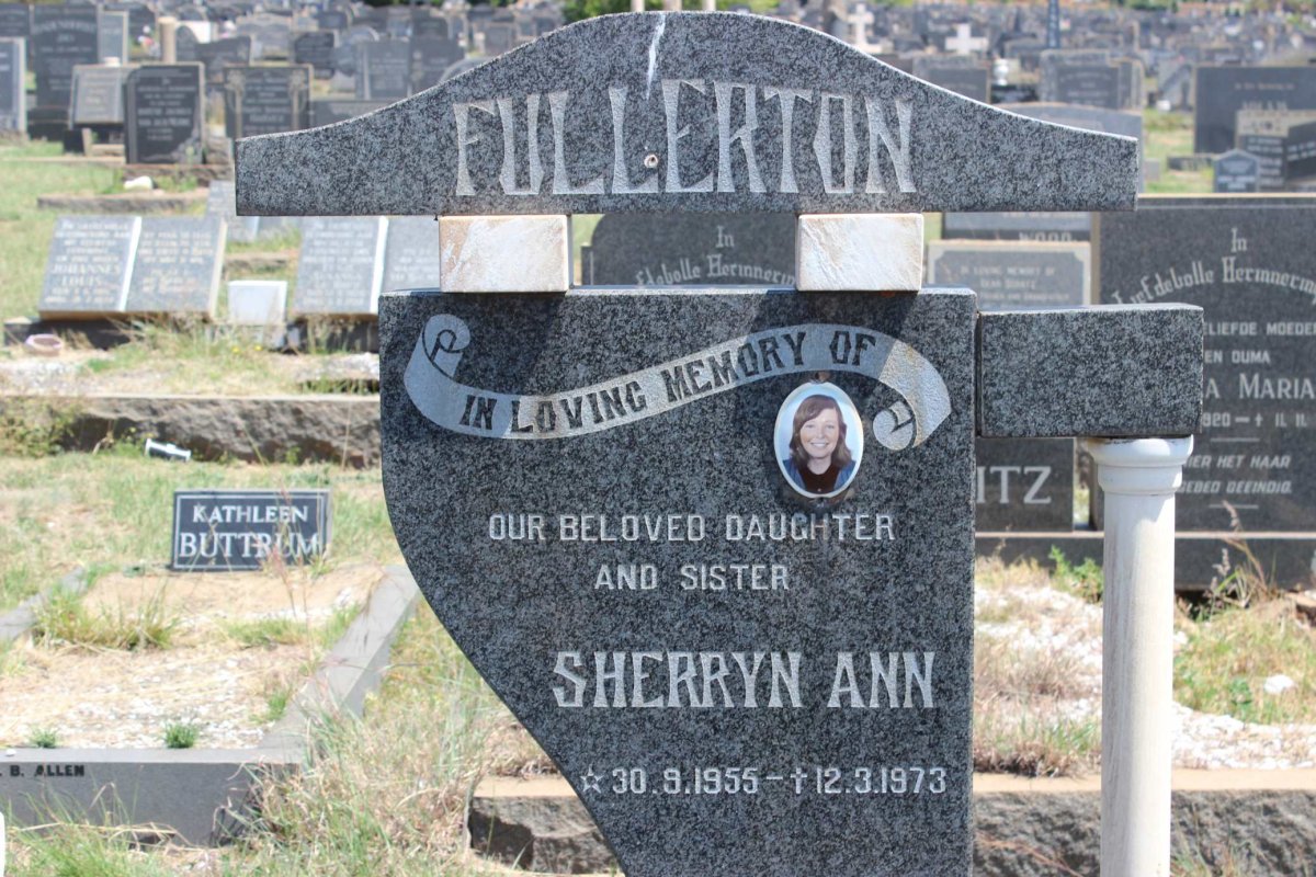 FULLERTON Sherryn Ann 1955-1973