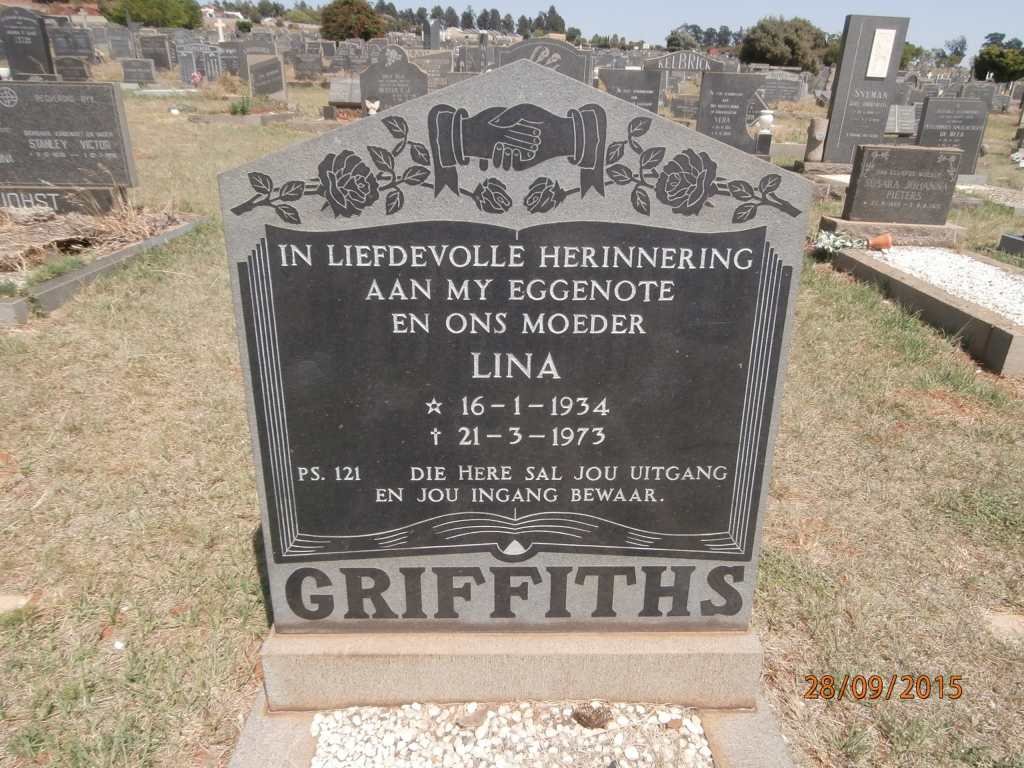 GRIFFITHS Lina 1934-1973