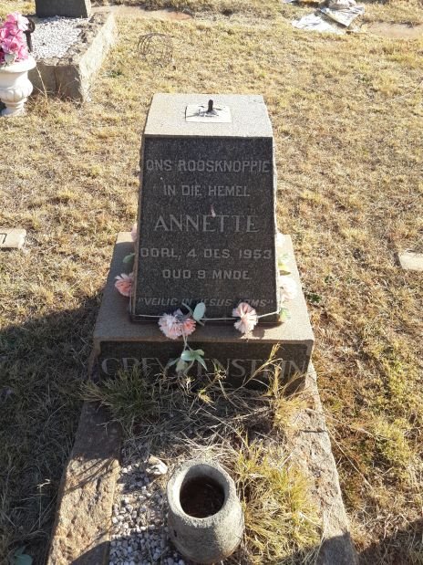 GREYVENSTEIN Annette 1953-1953