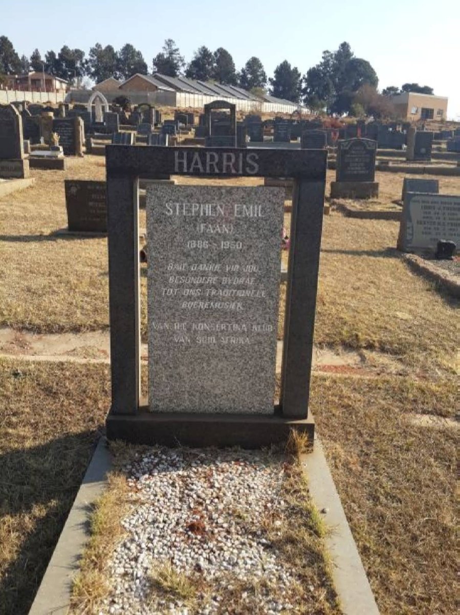 HARRIS Stephen Emil 1886-1950