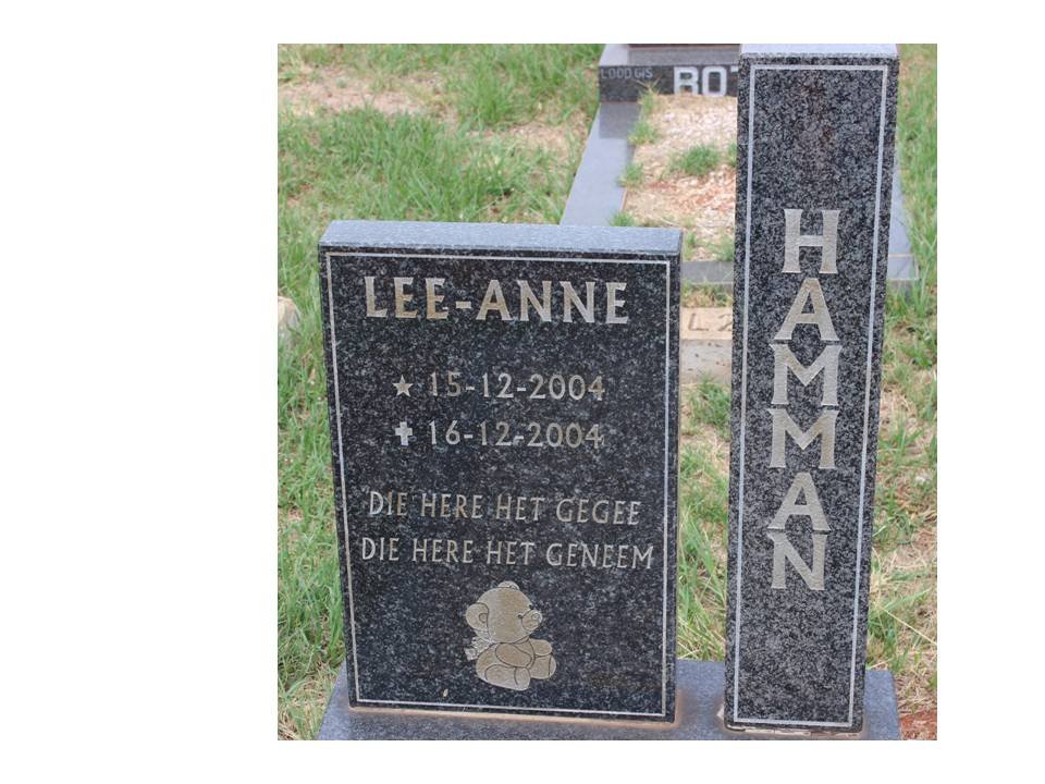 HAMMAN Lee-Anne 2004-2004