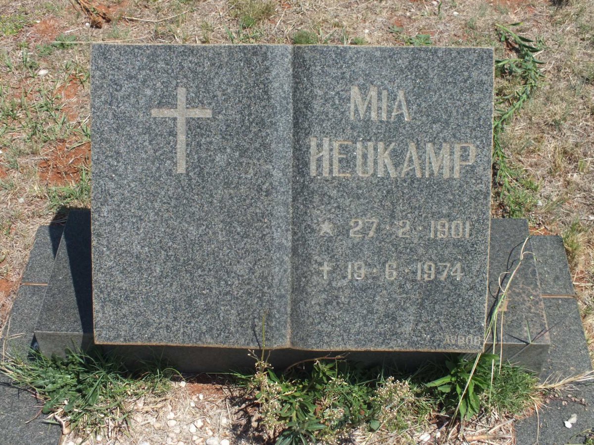 HEUKAMP Mia 1901-1974