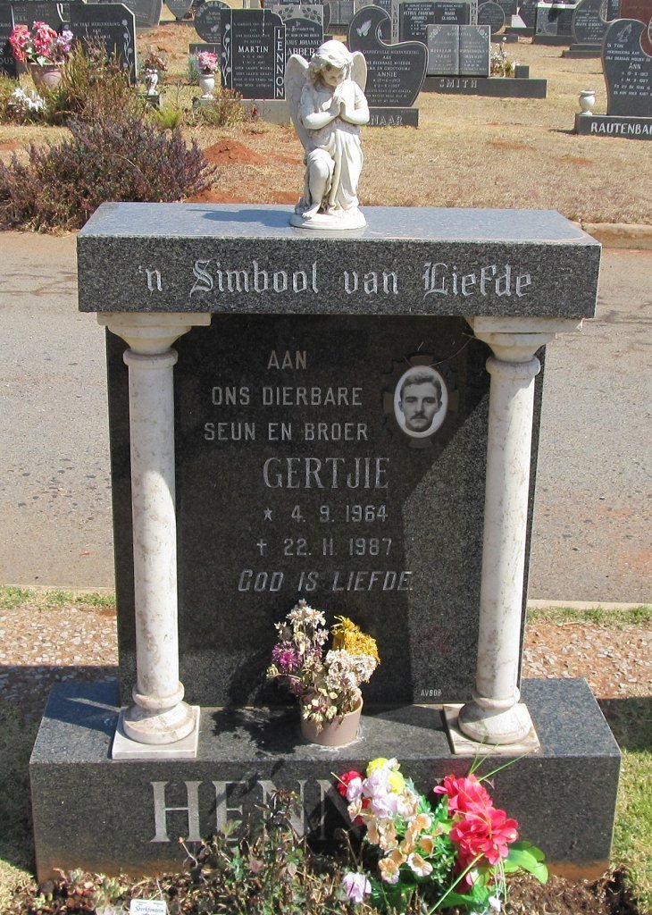HENNING Gertjie 1964-1987