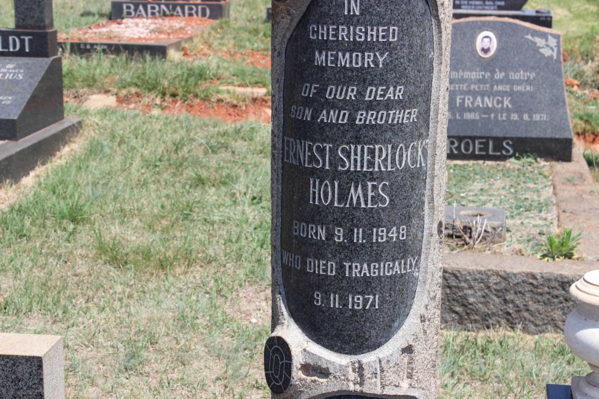 HOLMES Ernest Sherlock 1948-1971 _2