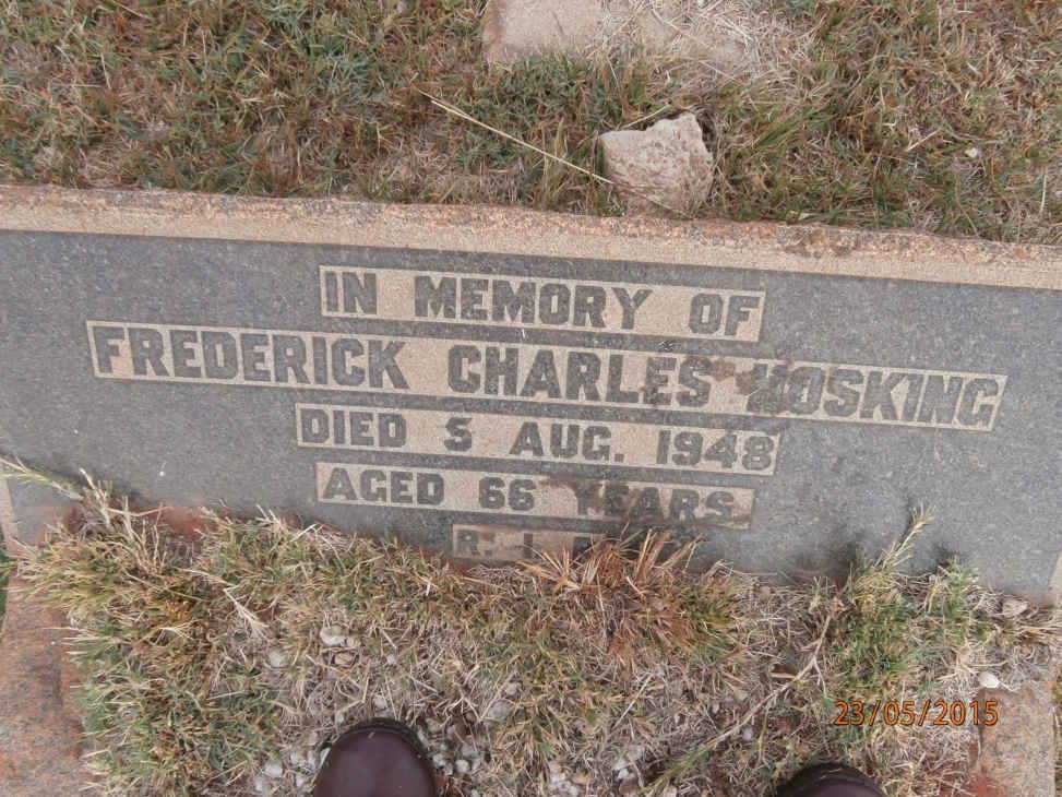 HOSKING Frederick Charles -1948