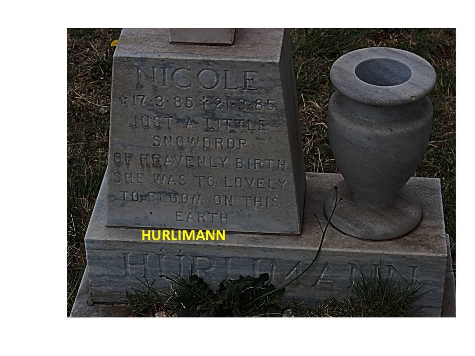 HURLIMANN Nicole 1985-1985