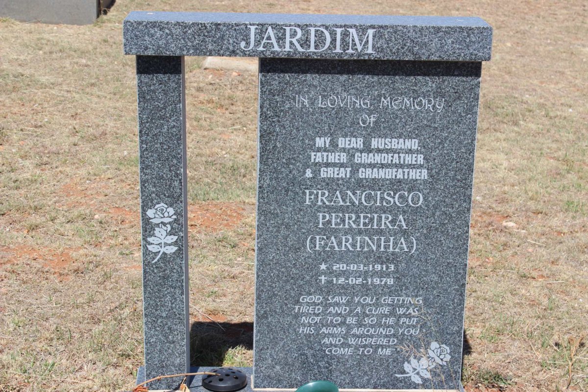 JARDIM Francisco Perreira 1913-1978