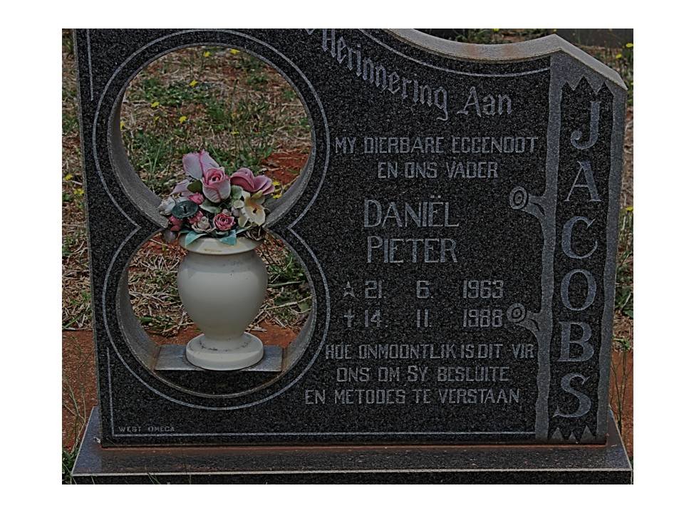 JACOBS Daniel Pieter 1963-1988