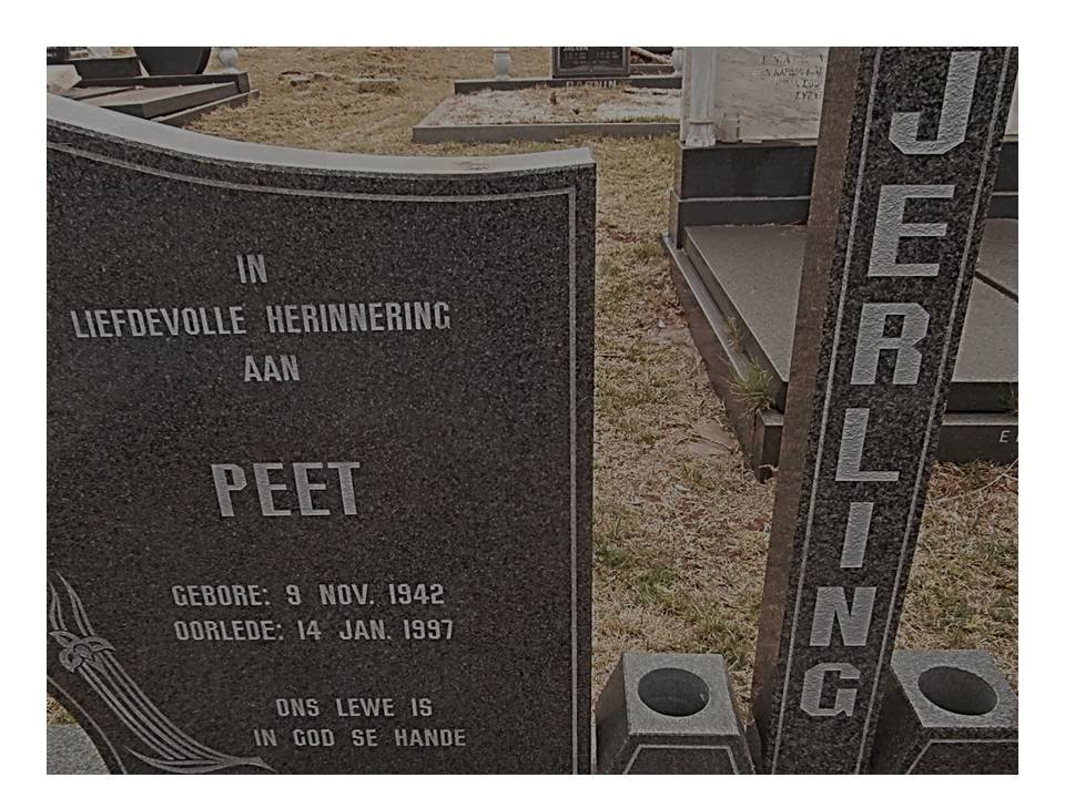 JERLING Peet 1942-1997