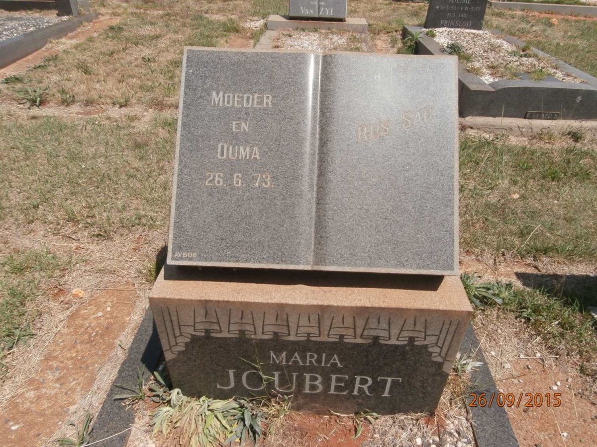 JOUBERT Maria -1973