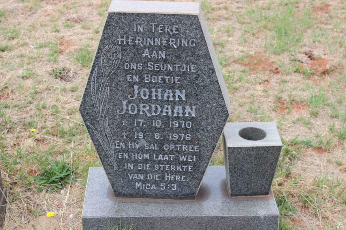 JORDAAN Johan 1970-1976