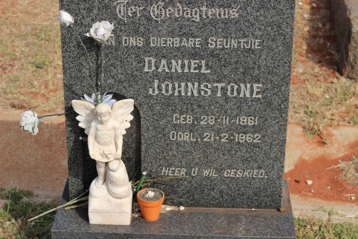 JOHNSTONE Daniel 1961-1962