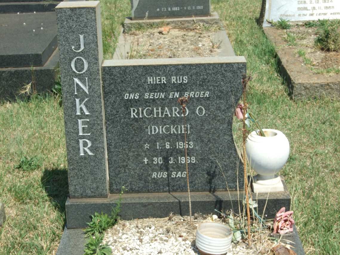 JONKER Richard O. 1953-1969