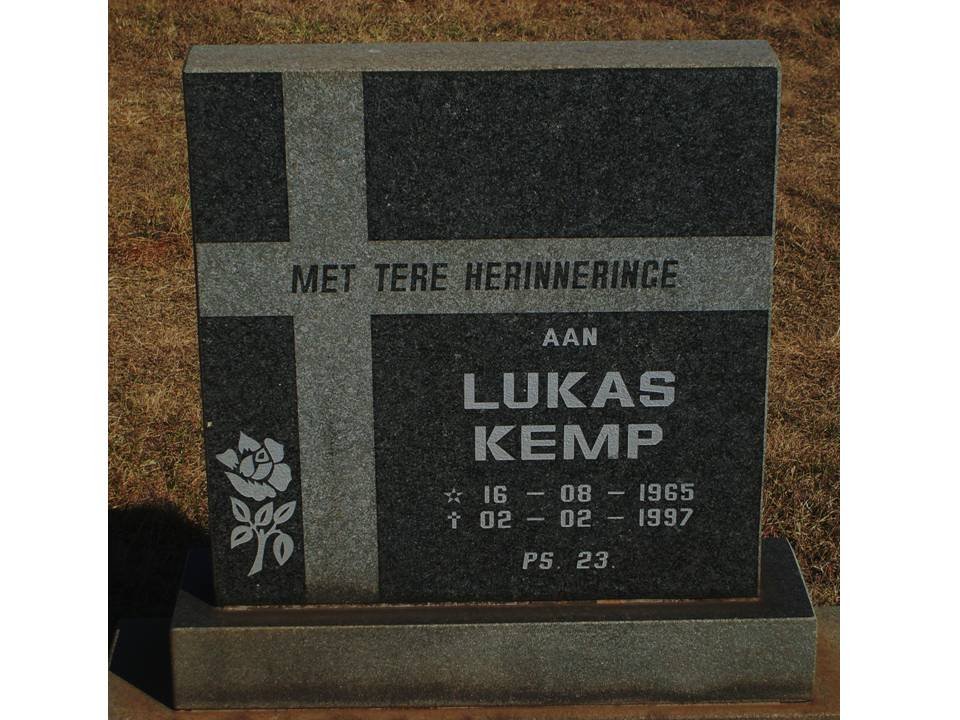 KEMP Lukas 1965-1997
