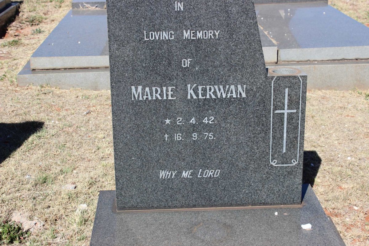 KERWAN Marie 1942-1975