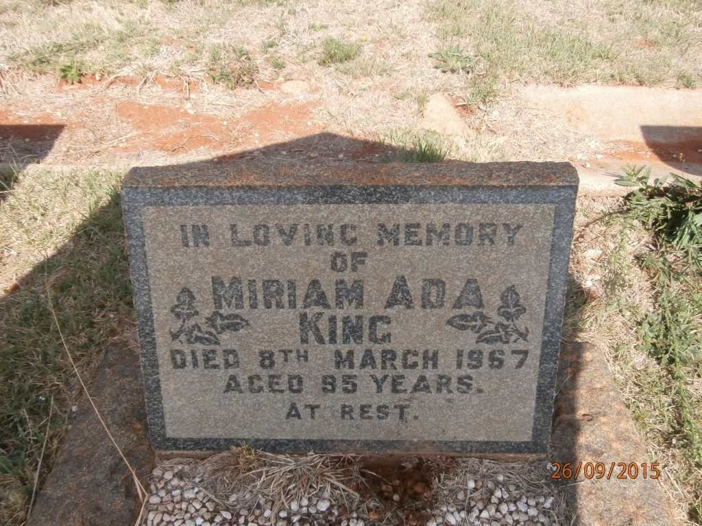 KING Miriam Ada -1967