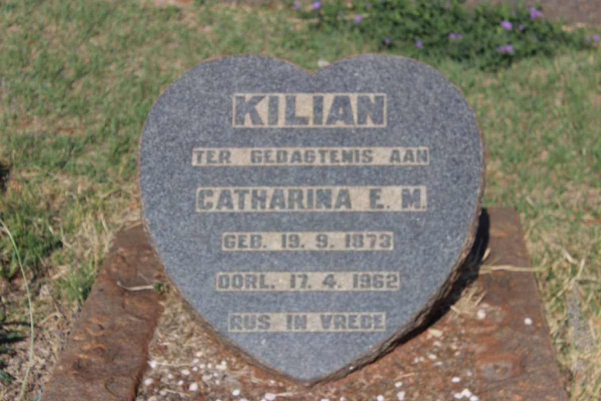 KILIAN Catharina E.M. 1873-1962