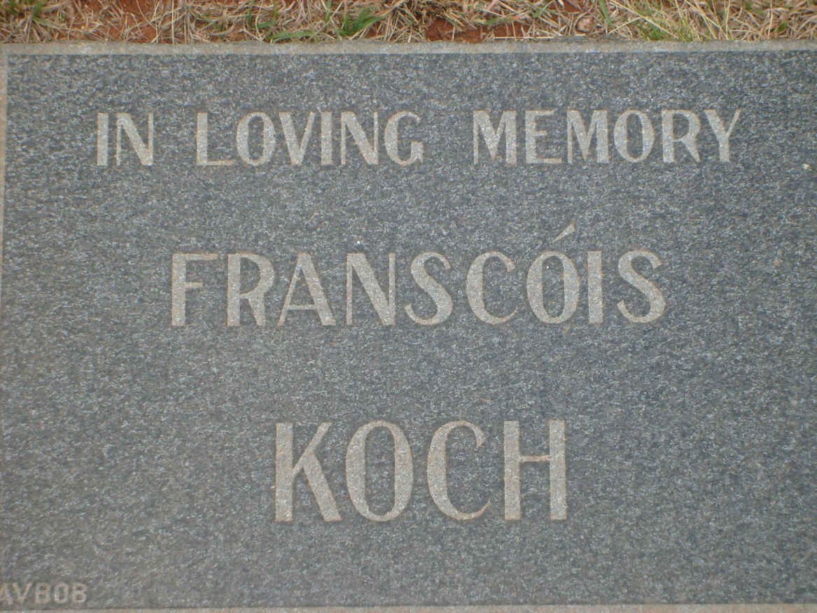 KOCH Franscóis