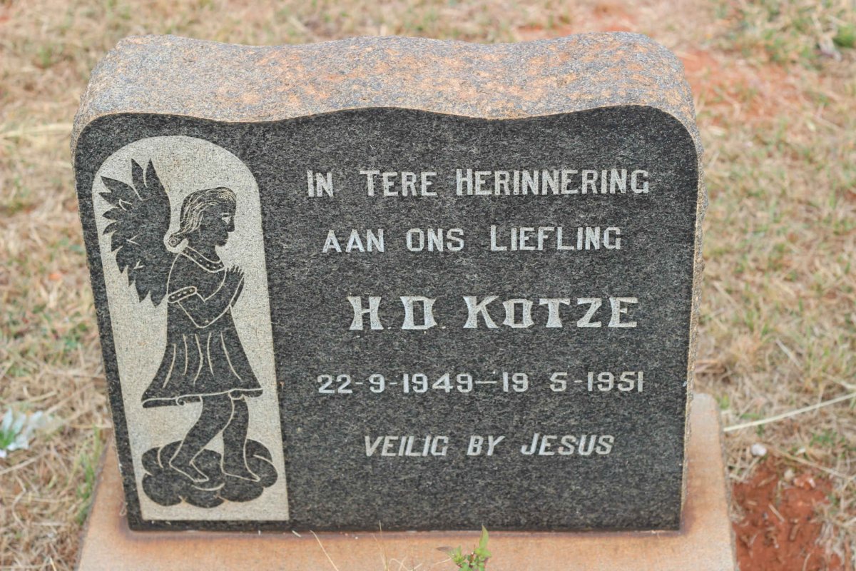 KOTZE H.D. 1949-1951