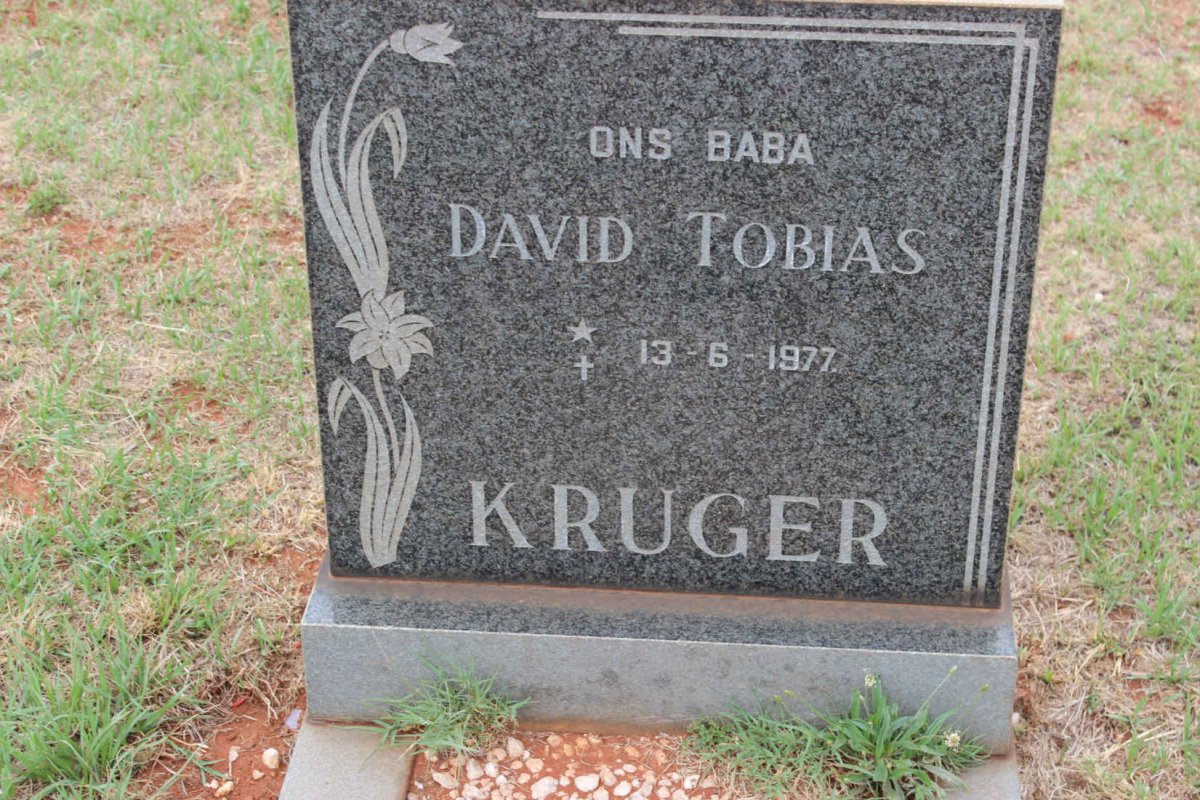 KRUGER David Tobias 1977-1977