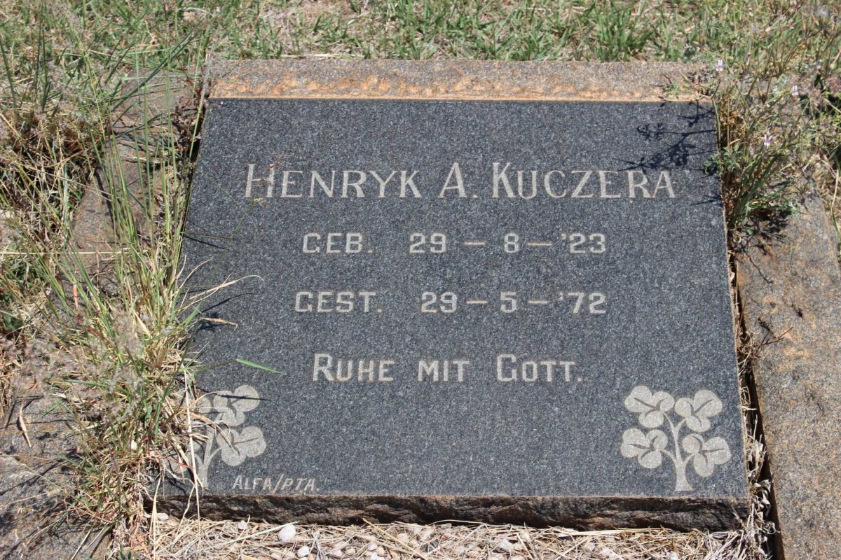 KUCZERA Henryk A. 1923-1972