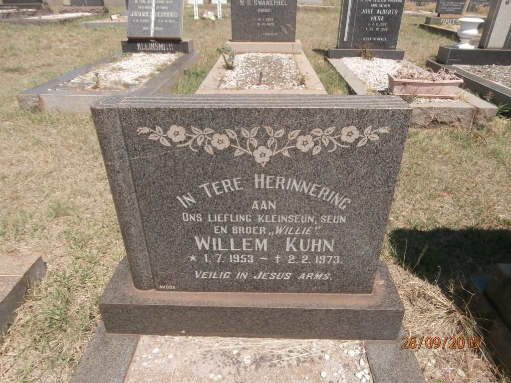 KUHN Willem 1953-1973