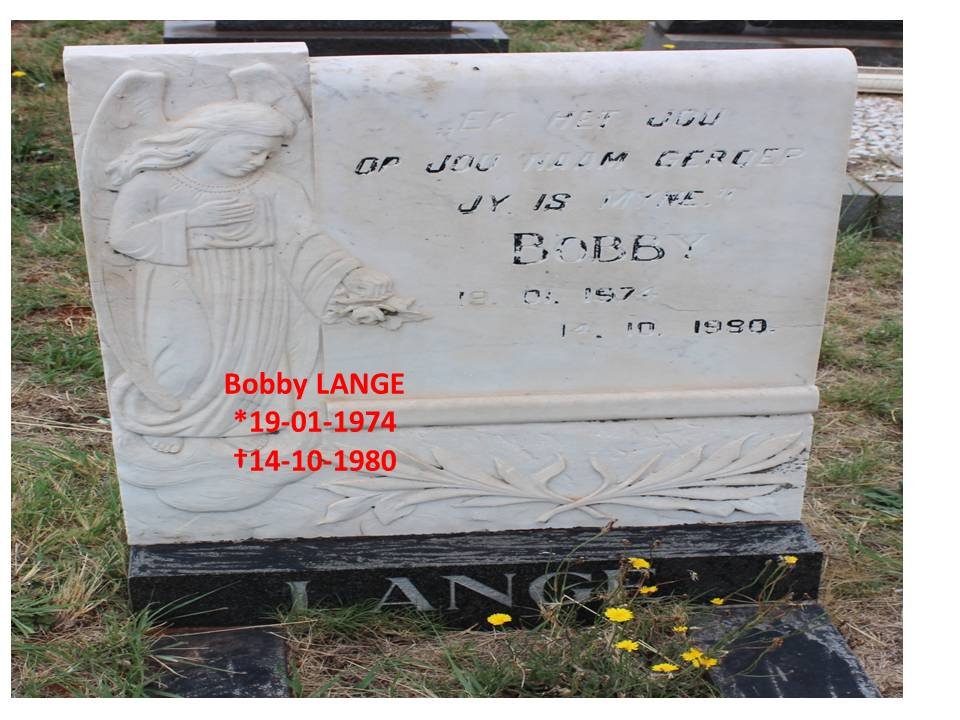 LANGE Bobby 1974-1980