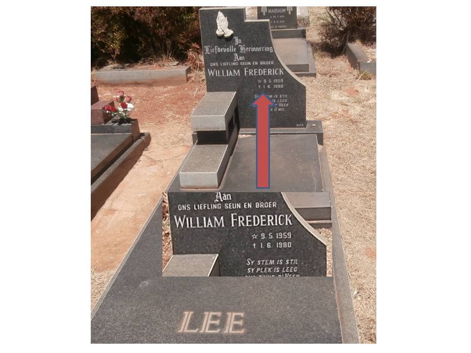 LEE William Frederick 1959-1980