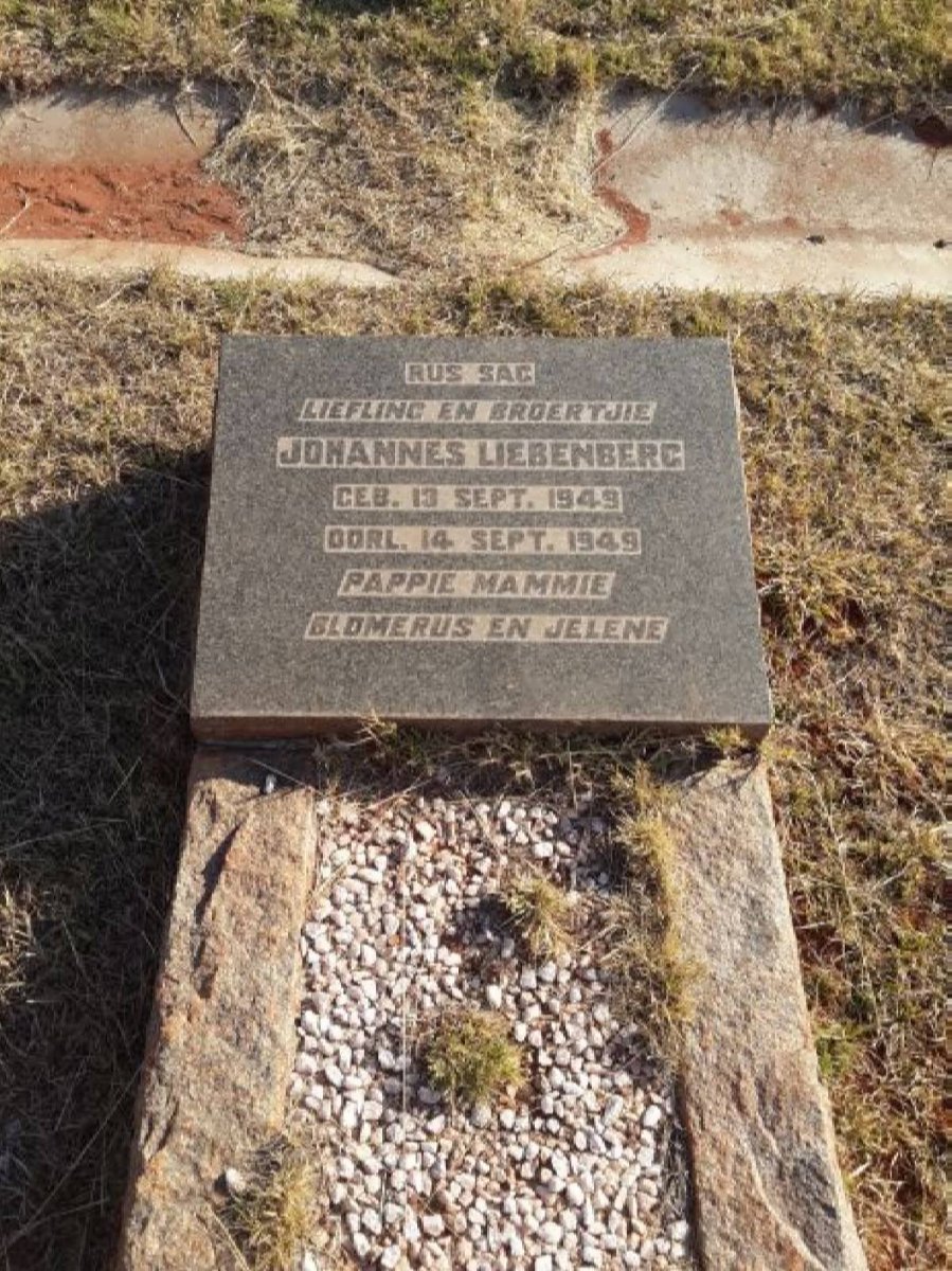 LIEBENBERG Johannes 1949-1949