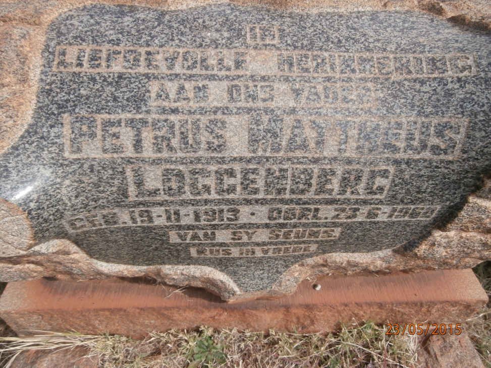 LOGGENBERG Petrus Mattheus 1913-1960