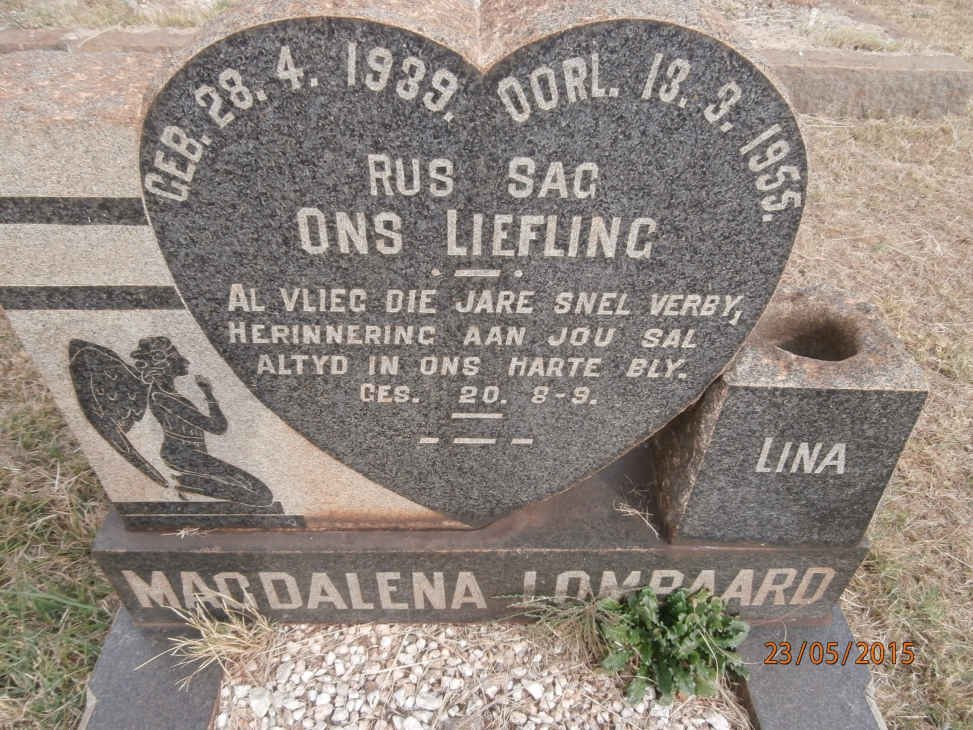 LOMBARD Magdalena 1939-1955