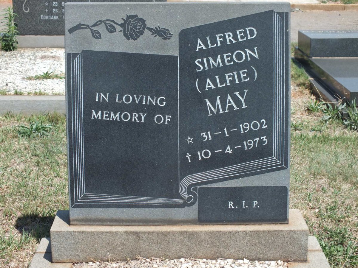 MAY Alfred Simeon 1902-1973
