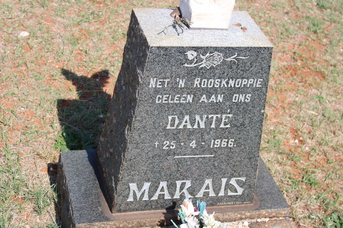 MARAIS Danté 1966
