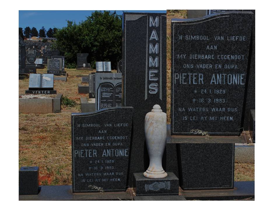 MAMMES Pieter Antonie 1929-1983