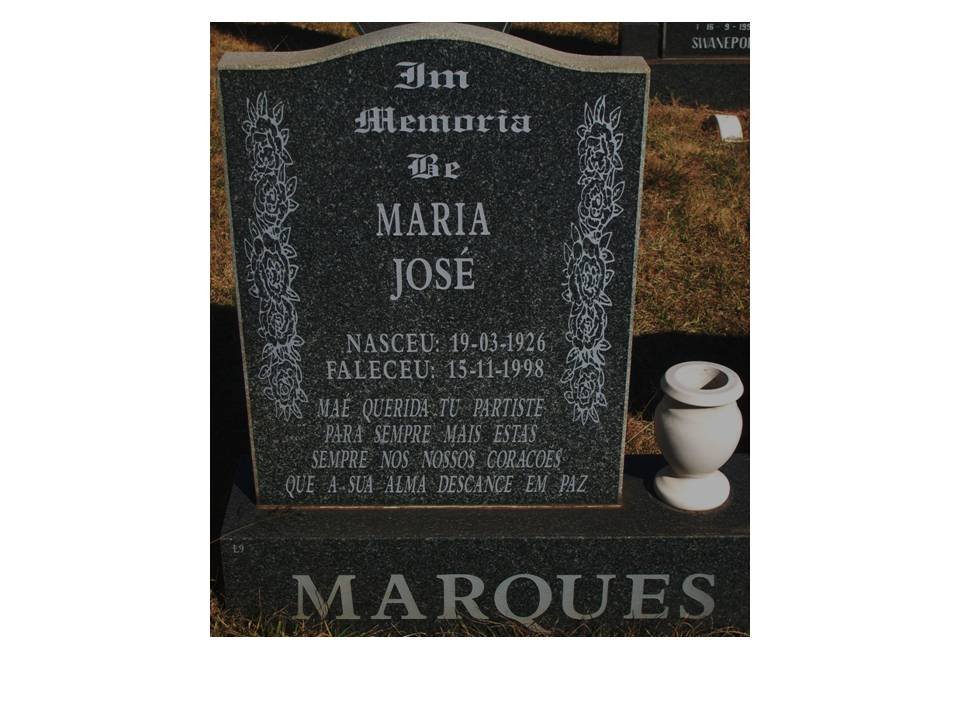 MARQUES Maria José 1926-1998