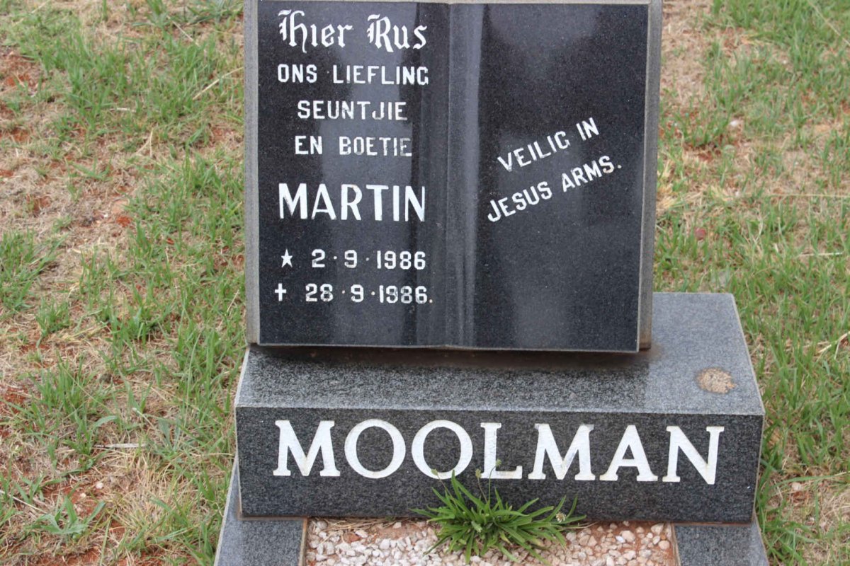 MOOLMAN Martin 1986-1986
