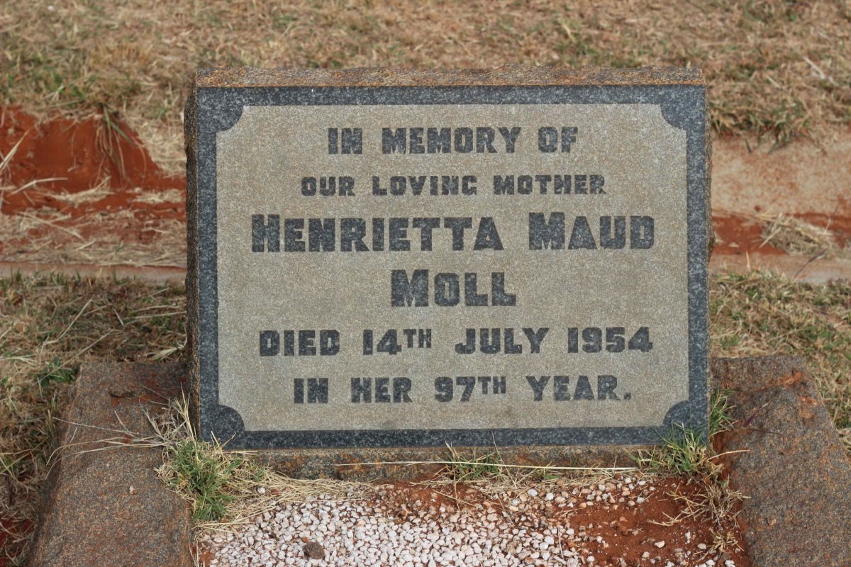 MOLL Henrietta Maud -1954