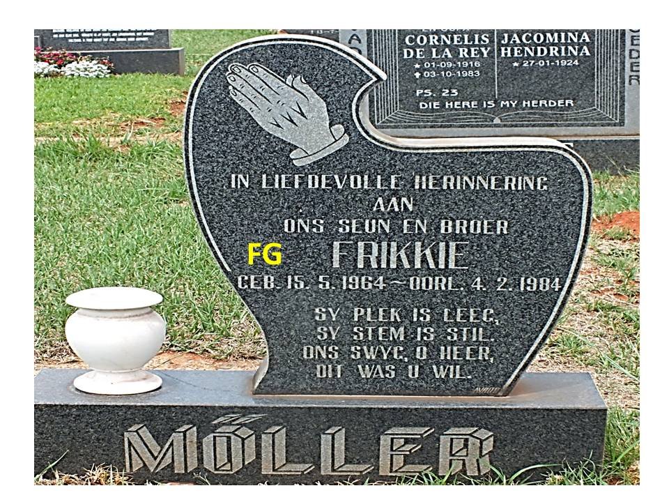 MÖLLER F.G. Frikkie 1964-1984
