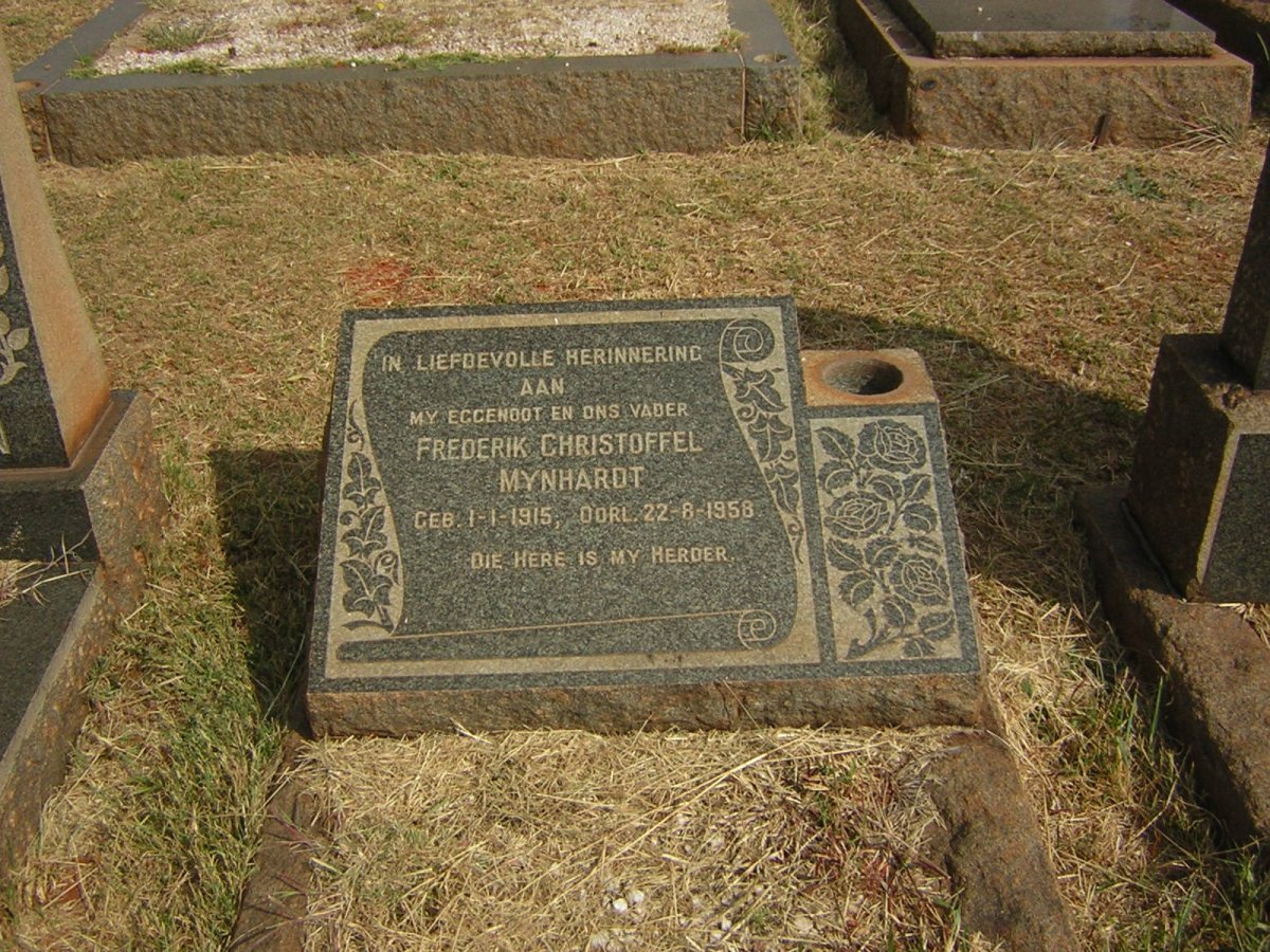 MYNHARDT Frederik Christoffel 1915-1958