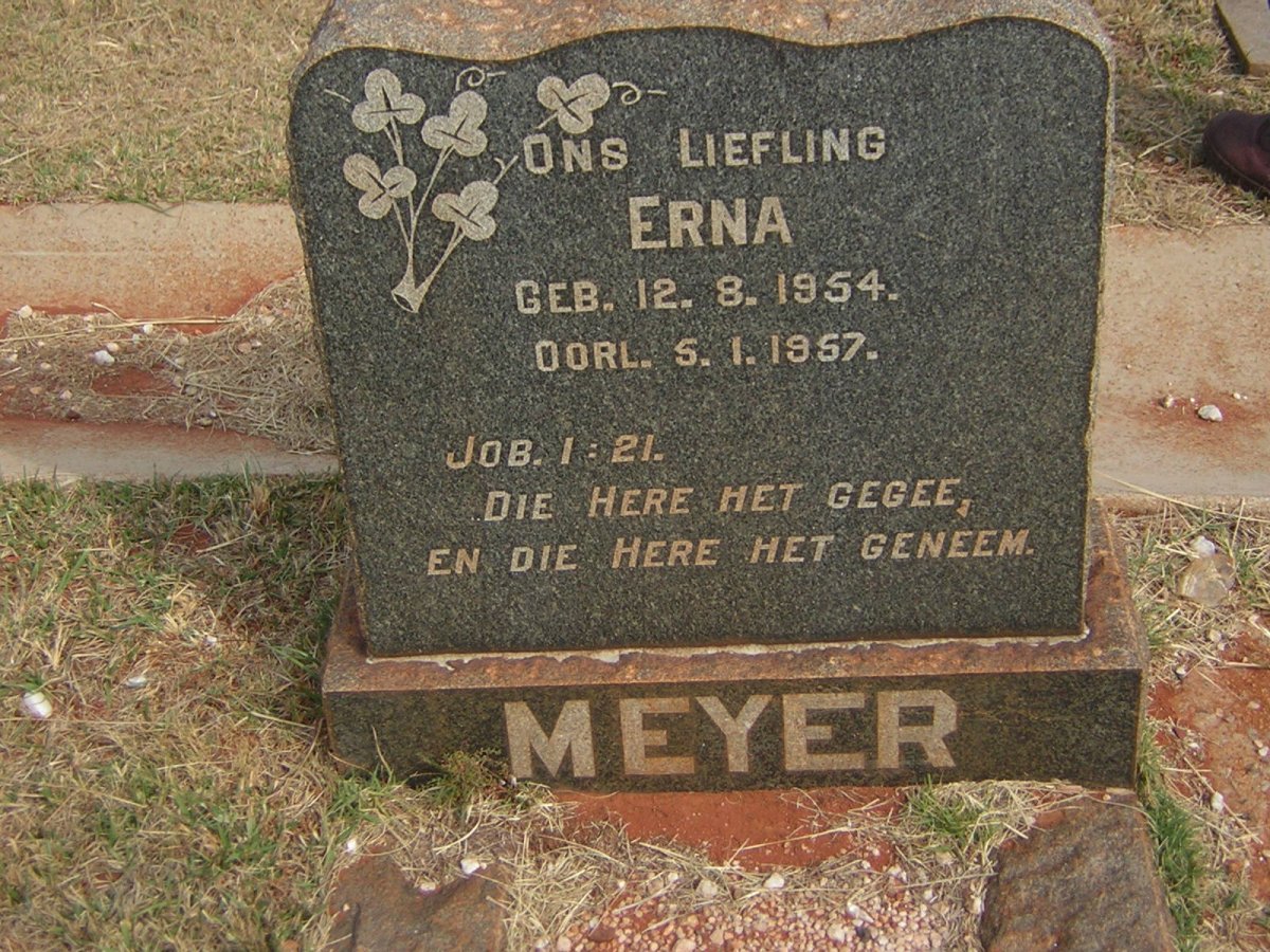 MEYER Erna 1954-1957
