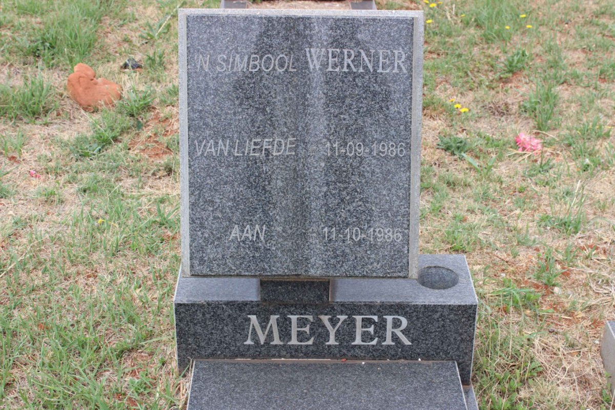 MEYER Werner 1986-1986